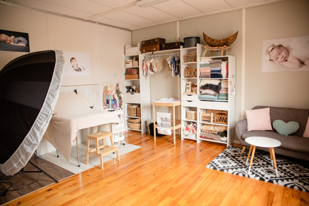 Studio photo dans l’Oise à Biermont - salle nouveau-né - bébé