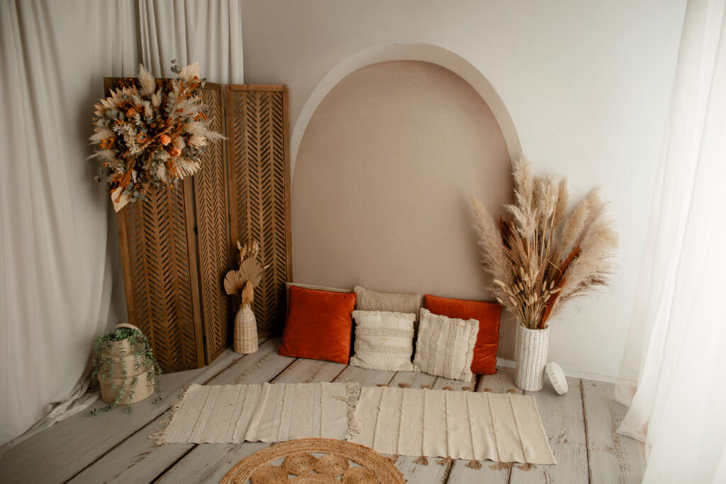 Décor de studio photo familial à proximité de Compiègne
